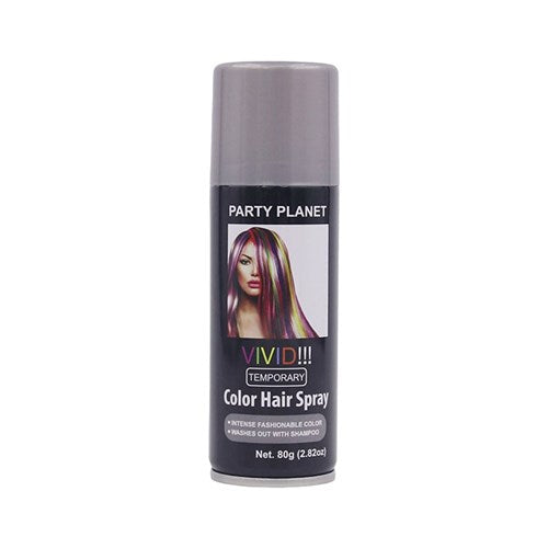 HAIR SPRAY COLOURED SILVER