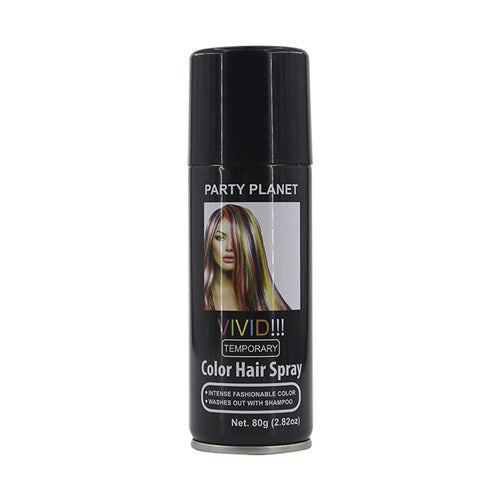 HAIR SPRAY COLOURED BLACK