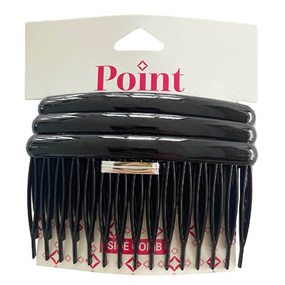 SIDE COMBS BLACK