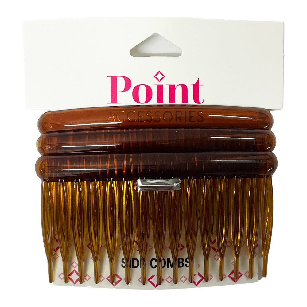 SIDE COMBS BROWN