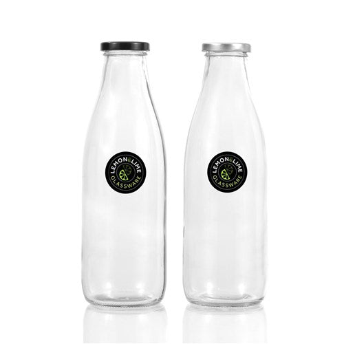 GLASS MILK BOTTLE 1LT