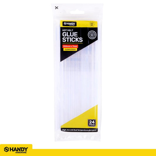 GLUE GUN STICKS 200X7MM 24PC