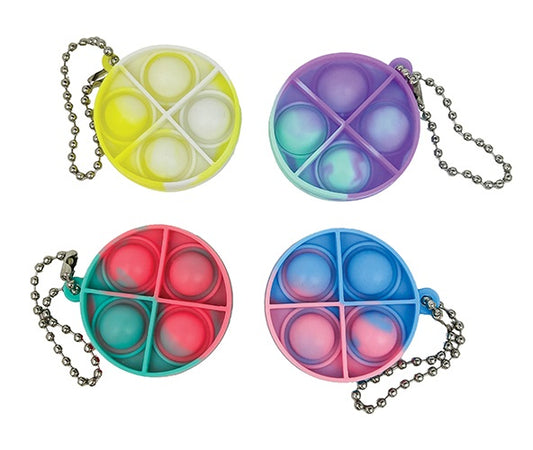 PARTY FAVOURS 4PK FIDGET POP IT RND