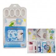 SHOWER CURTAIN PLASTIC 180X