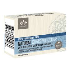 SOAP NELUM NATURAL GOATS MILK