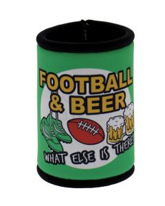 STUBBY COOLER FOOTBALL & BEER