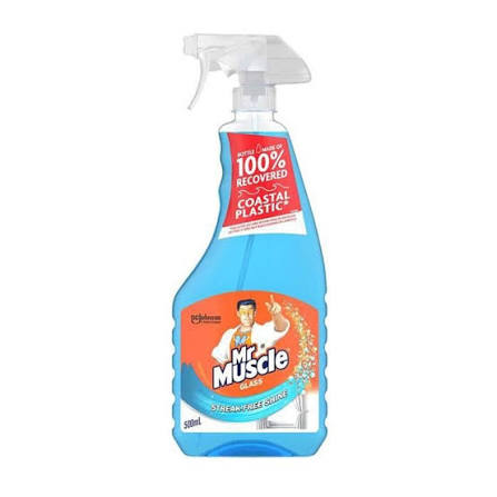 MR MUSCLE GLASS CLEANER 500ML
