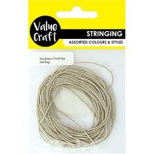 NECKLACE CORD TAN 5M