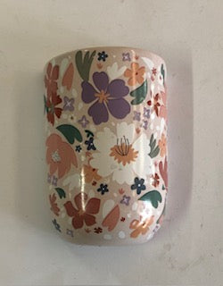 PLANTER FLORAL COLOURFUL MAGNETIC
