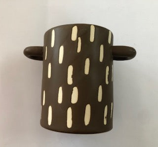 PLANTER MOCHA MED 13.5CM