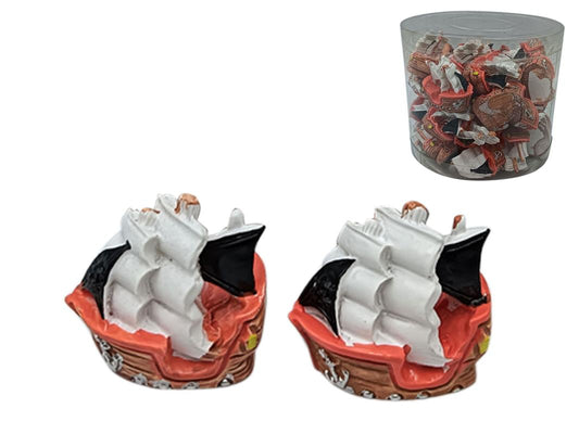 MINI PIRATE SHIP ASST
