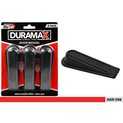 DOOR STOPPERS RUBBER 3PC