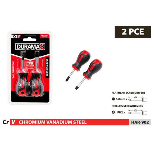SCREWDRIVER SET 6MM X 38MM 2PC