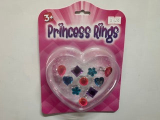 PRINCESS RINGS 10PC