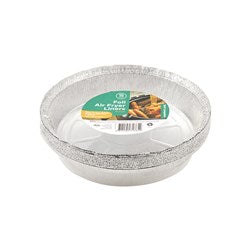 AIR FYER LINERS FOIL 10PK RND 18CM