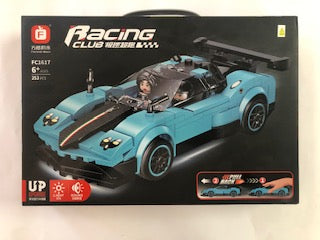 CAR BUILDING BLOCKS W/LIGHT 270-295PC