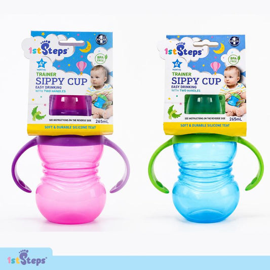 SIPPY CUP TRAINER 265ML W/REMOVABLE HAND