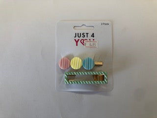 CLIPS IBIS CANDY STRIPE 2PK