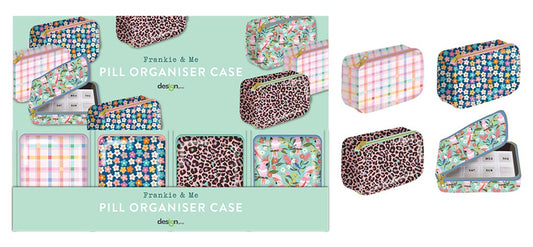 PILL ORGANISER CASE ASST DESIGNS