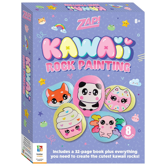 ROCK PAINTING KAWAII ZAP