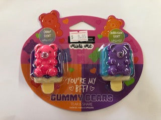 LIPGLOSS MINI ME 2PC GUMMY BEARS