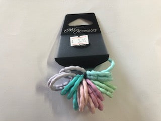 HAIR TIES 18PK SML BUBBLE ASST CLRS
