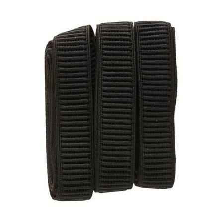 ELASTIC RIBBED 20MM X 3M BLACK