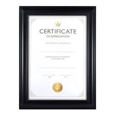 A4 CERTIFICATE FRAME JULIET