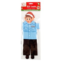 XMAS ELVES ELF POLICE OUTFIT