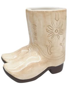 COWBOY BOOTS PLANTER TAN 16CM