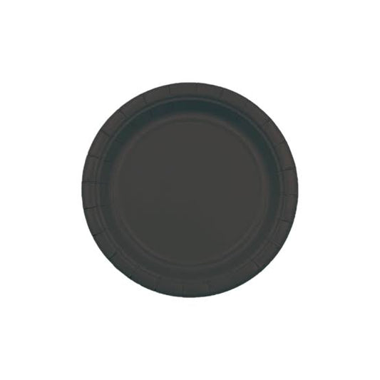 PAPER PLATES 9'' BLACK