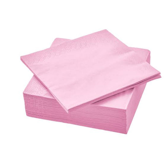 NAPKINS 33X33CM BABY PINK