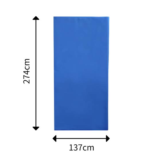 TABLECLOTH PLASTIC DARK BLUE