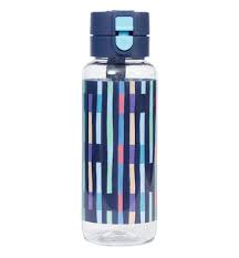 WATER BOTTLE BIG 650ML BRIGHT STRIPES