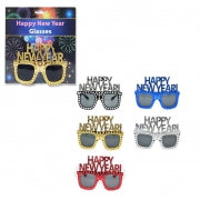 NEW YEAR GLASSES ASST