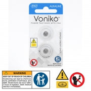 AG1 LITHIUM BATTERY VONIKO PK2