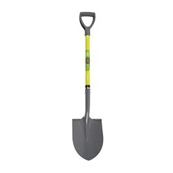 SHOVEL FIBREGLASS ROUND 105X22X11CM