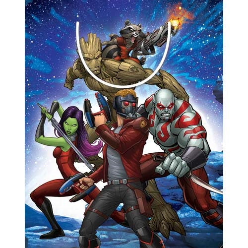 GIFT BAG LGE MARVEL GUARDIANS