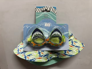 KIDS GOGGLES & HAT SET ASST