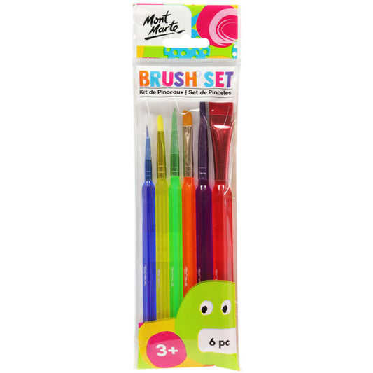 BRUSH SET 6PC MM