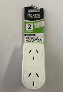 DOUBLE ADAPTOR VERTICAL
