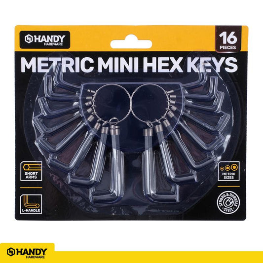 HEX KEYS 16PC
