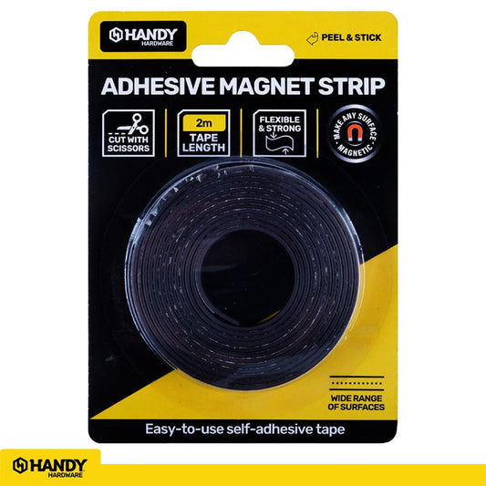 MAGNETIC STRIP ADHESIVE 2M X 12