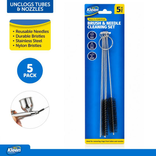 BRUSH CLEANING SET 5PC NEEDLE