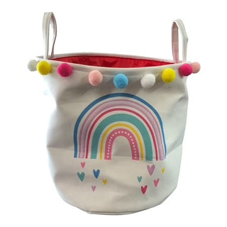 BASKET SOFT KIDS POM 35X35CM