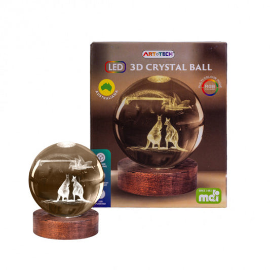 3D CRYSTAL BALL LAMP AUSTRALIANA