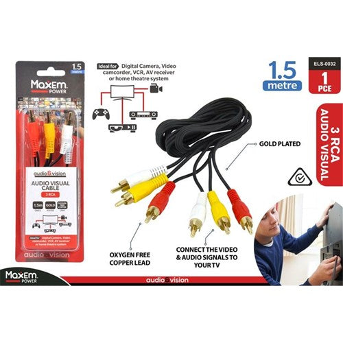 RCA-RCA CABLE 1.5M