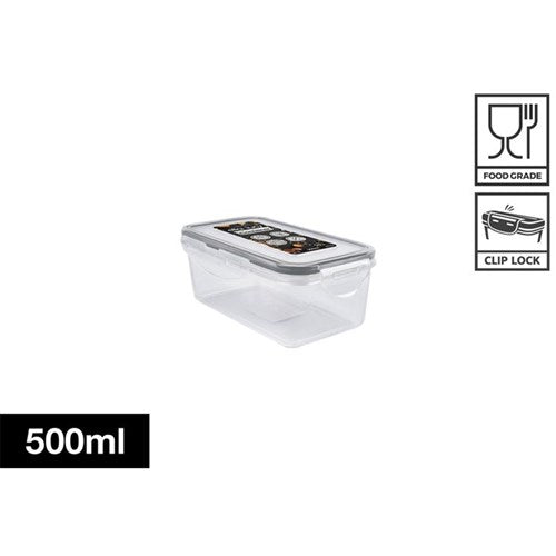 FOOD CONTAINER RECT 500ML