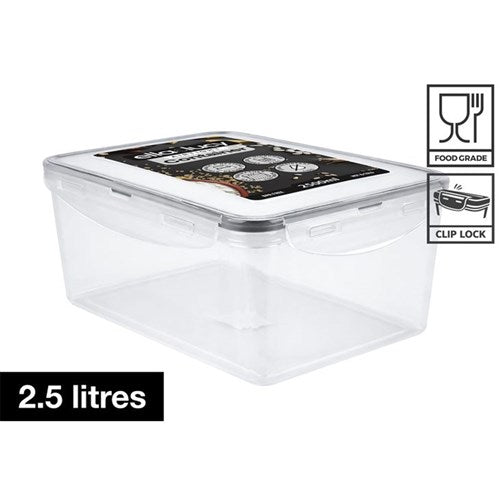 FOOD CONTAINER RECT 2500ML