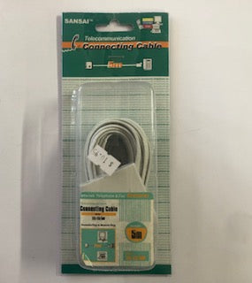 TELEPHONE EXTIONSION CORD 2M